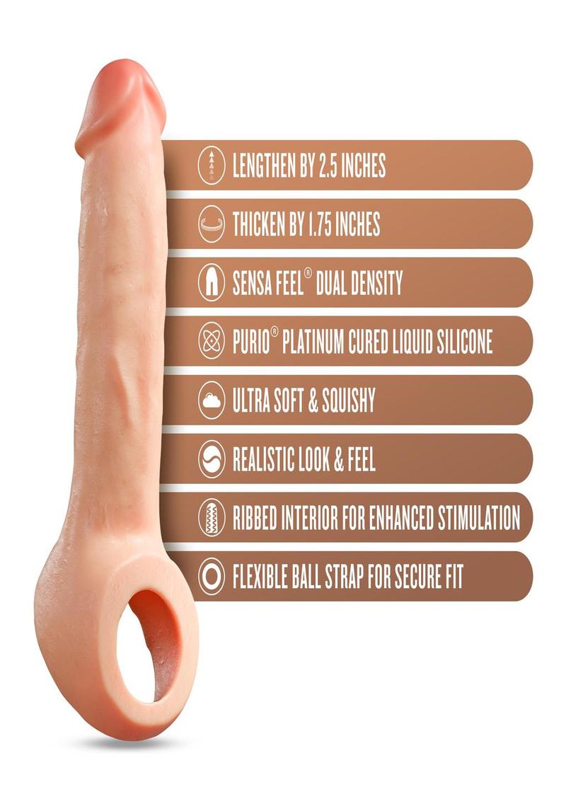 Performance Plus Thrive Silicone Penis Xtender 2.5in - Vanilla