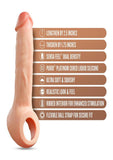 Performance Plus Thrive Silicone Penis Xtender 2.5in - Vanilla