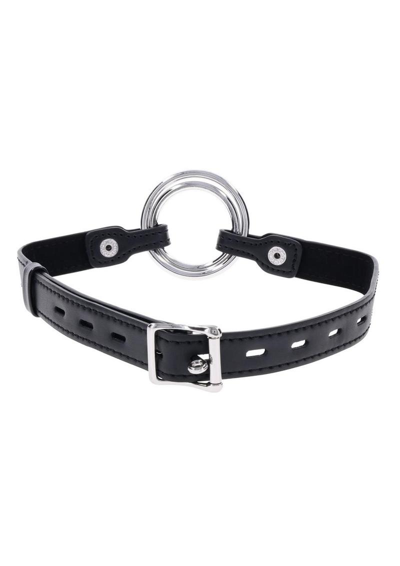 Edge Interchangeable Ring Gag - Black