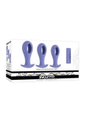 Hole Punch Rechargeable Silicone Plug Set - Purple