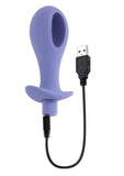 Hole Punch Rechargeable Silicone Plug Set - Purple
