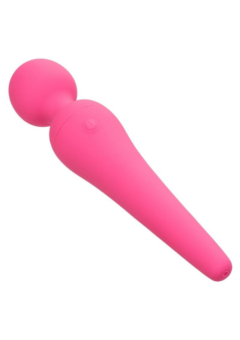 Couture Collection Rechargeable Silicone Body Wand - Pink