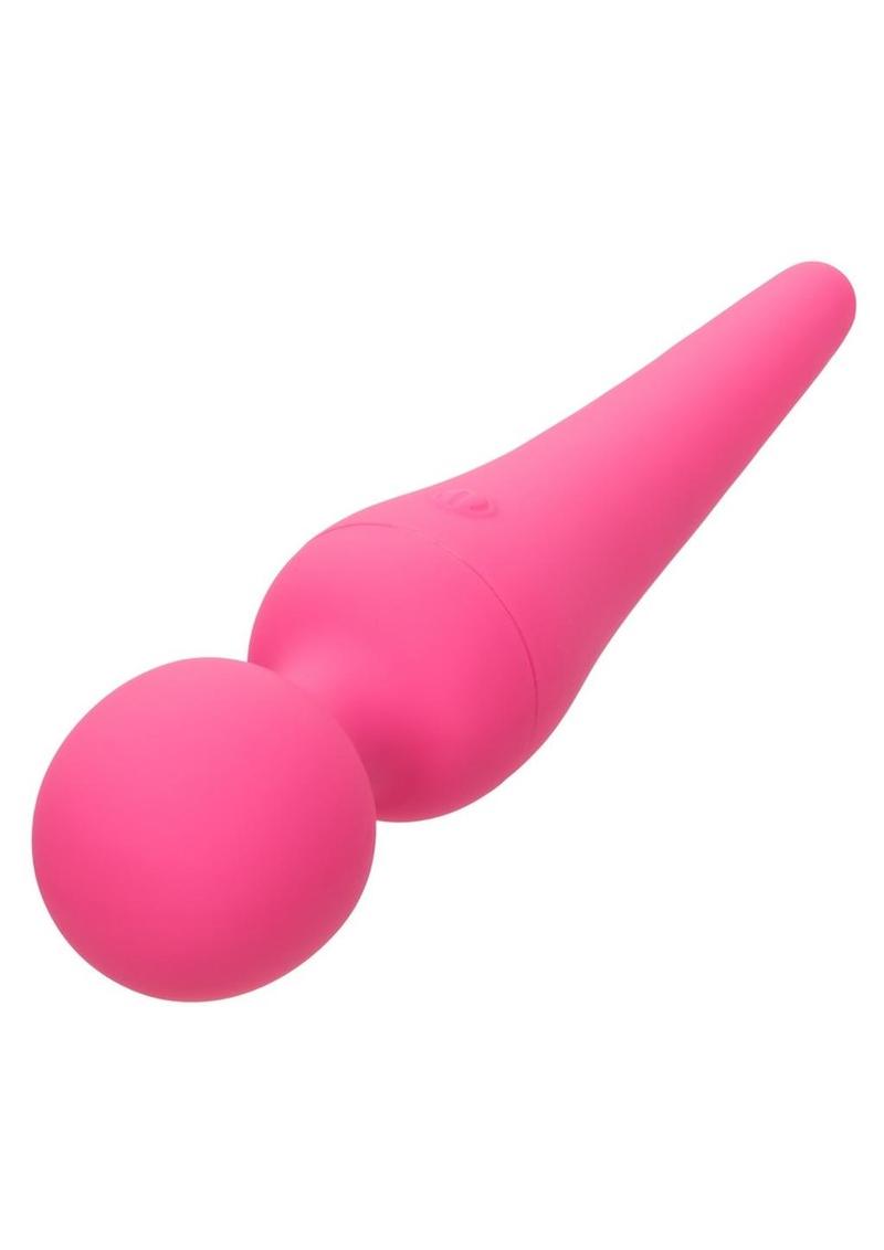 Couture Collection Rechargeable Silicone Body Wand - Pink