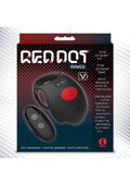 Red Dot Silicone Rechargeable Vibrating Cock Ring V3