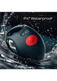 Red Dot Silicone Rechargeable Vibrating Cock Ring V3