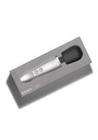 Doxy Go Rechargeable Wand Massager - Brushed Metal