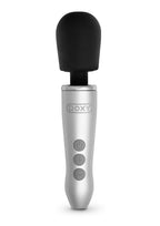 Doxy Go Rechargeable Wand Massager - Brushed Metal