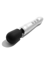 Doxy Go Rechargeable Wand Massager - Brushed Metal