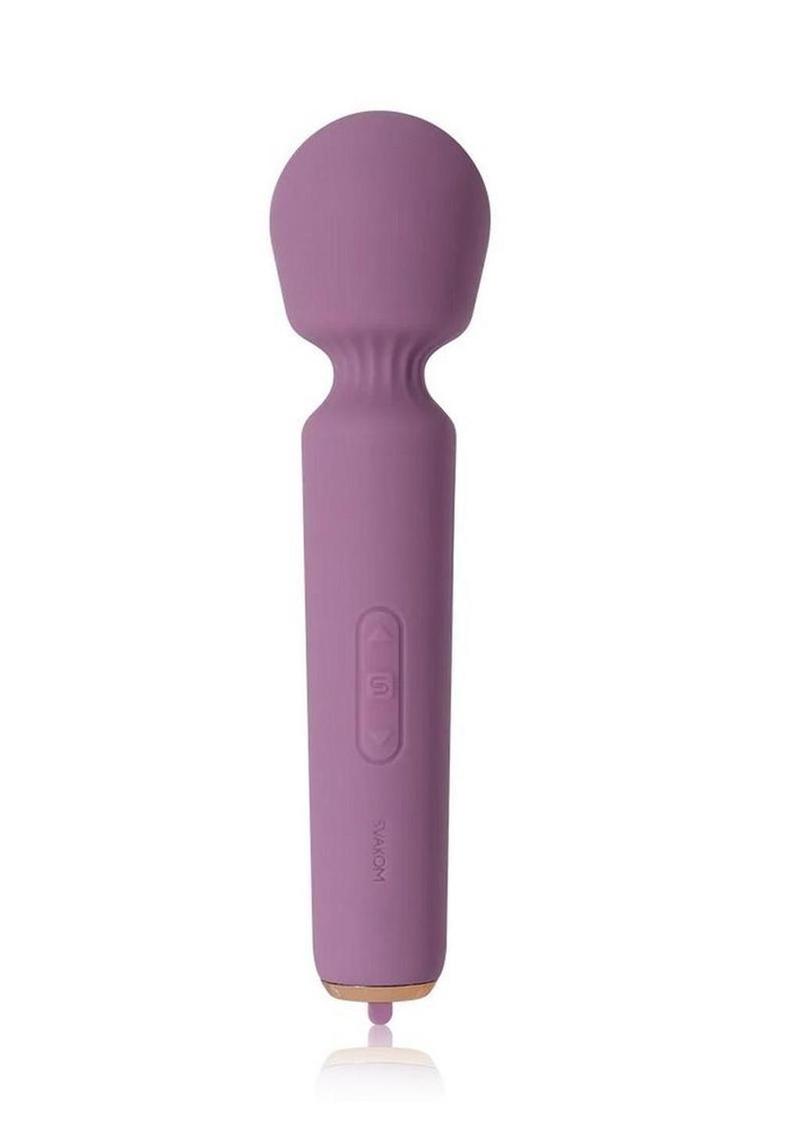 Svakom Mini Emma Neo App Compatible Rechargeable Silicone Wand - Lavender