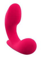 Gender X All About The Bass Rechargeable Silicone Vibrator with Remote Control - Red