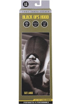 Fort Troff Black Ops Hood - Large - Black