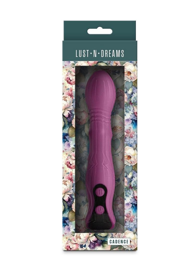 Lust-N-Dreams Cadence Rechargeable Silicone Vibrator - Magenta