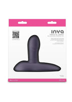 Inya Thrust & Grind Rechargeable Silicone Vibrator - Purple