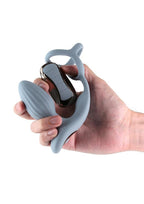 Renegade Pinnacle Rechargeable Silicone Prostate Stimulator with Remote Control - Gray