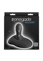 Renegade Thrust & Grind Rechargeable Silicone Vibrator - Black