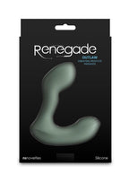 Renegade Outlaw Rechargeable Silicone Prostate Stimulator - Green