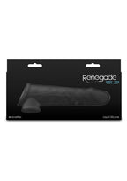 Renegade Annex Silicone Penis Extension - Thin - Black