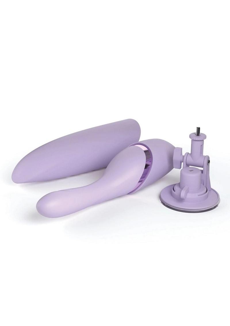 JimmyJane Hello Bang Rechargeable Silicone Thrusting Vibrator - Lavender