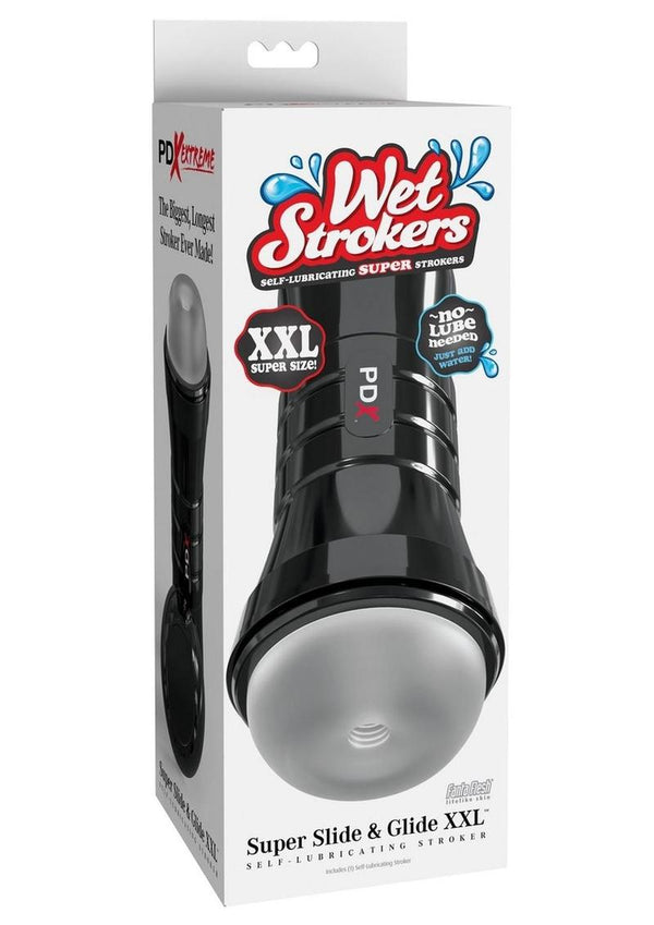 PDX Extreme Wet Strokers Super Slide &amp; Glide XXL - Frosted
