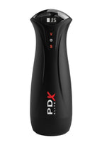 PDX Elite Fap-Gasm Rechargeable Male Masturbator - Black/Frosted