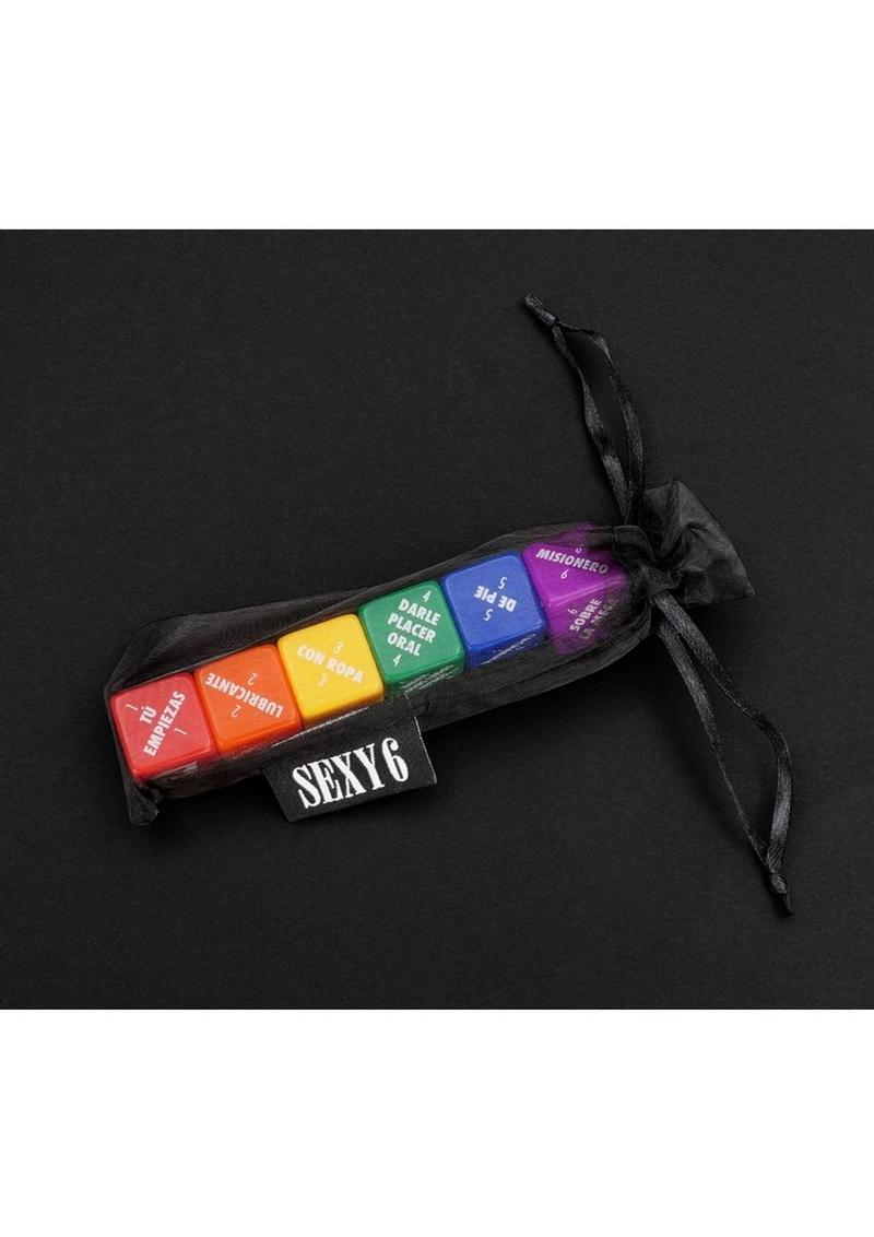 Sexy 6 Pride Edition Dice Game (Spanish)