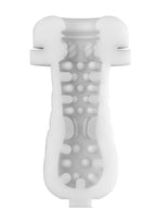 M For Men Quantum X Rechargeable Stroker - Black/White
