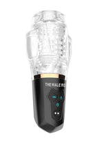 The Male Rose 2 Rechargeable Sucking Masturbator - Black/Clear