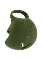 Zero Tolerance Nutty Buddy Rechargeable Silicone Dual Cock Ring - Green