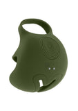 Zero Tolerance Nutty Buddy Rechargeable Silicone Dual Cock Ring - Green