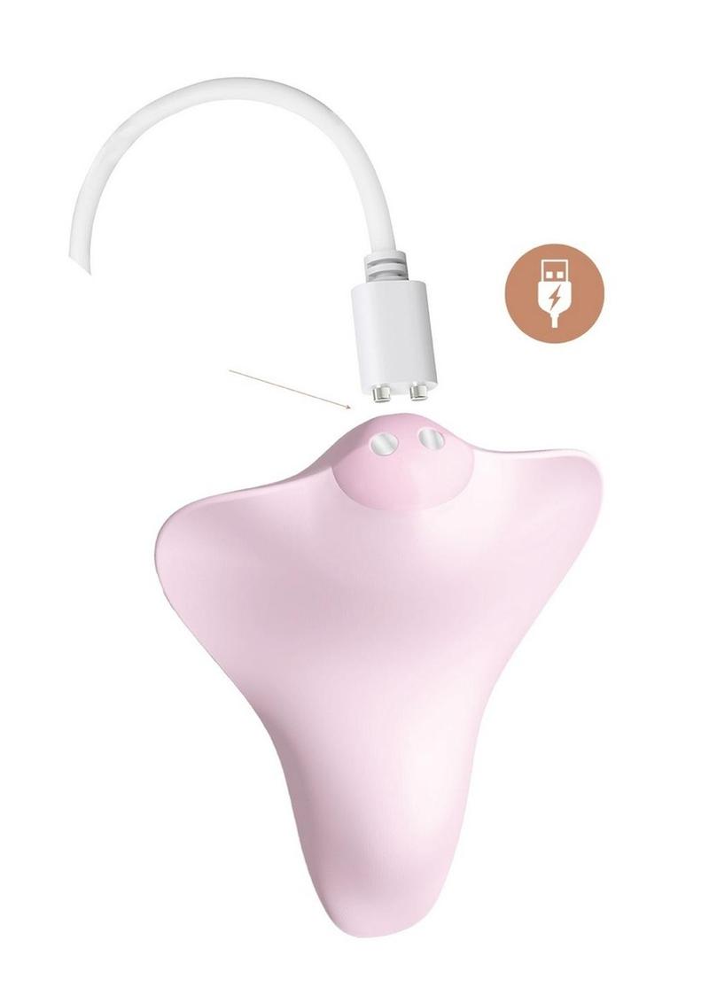 Adrien Lastic Temptation Rechargeable Silicone Clitoral Stimulator - Pink
