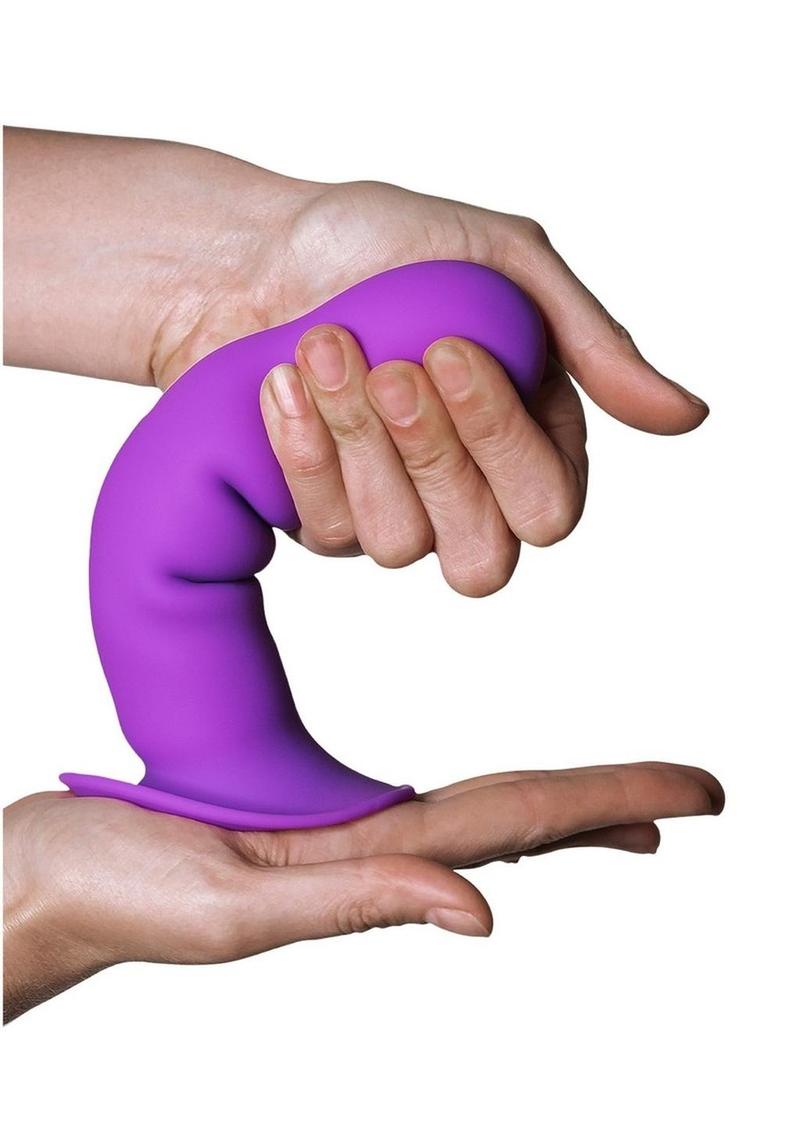 Adrien Lastic Hitsens 3 Dual Dense Silicone Dildo - Purple