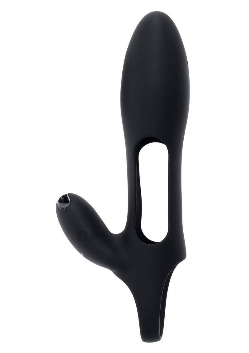 Zero Tolerance Nautilus Rechargeable Silicone Penis Sleeve - Black