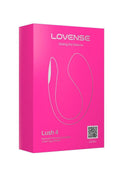 Lovense Lush 4 Rechargeable Silicone Vibrator - Pink