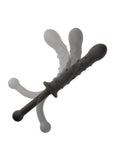 Rock Bottom Bendies Bendy Beaded Silicone Anal Probe - Black