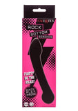 Rock Bottom Bendies Ecsta-Flex Silicone Anal Probe - Black