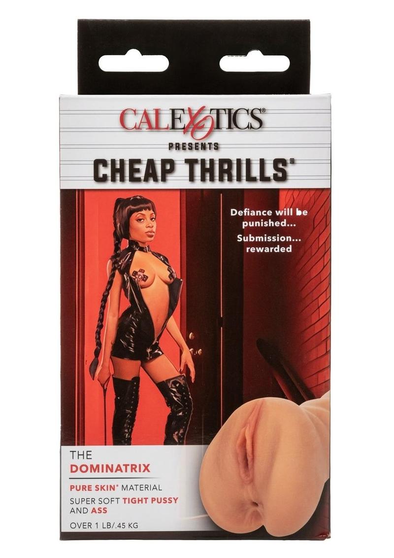Cheap Thrills The Dominatrix Stroker - Pussy and Ass - Chocolate