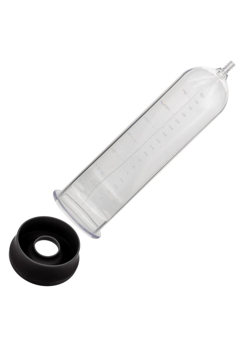 Peak Magnified Gauged Pump System - Black/Clear