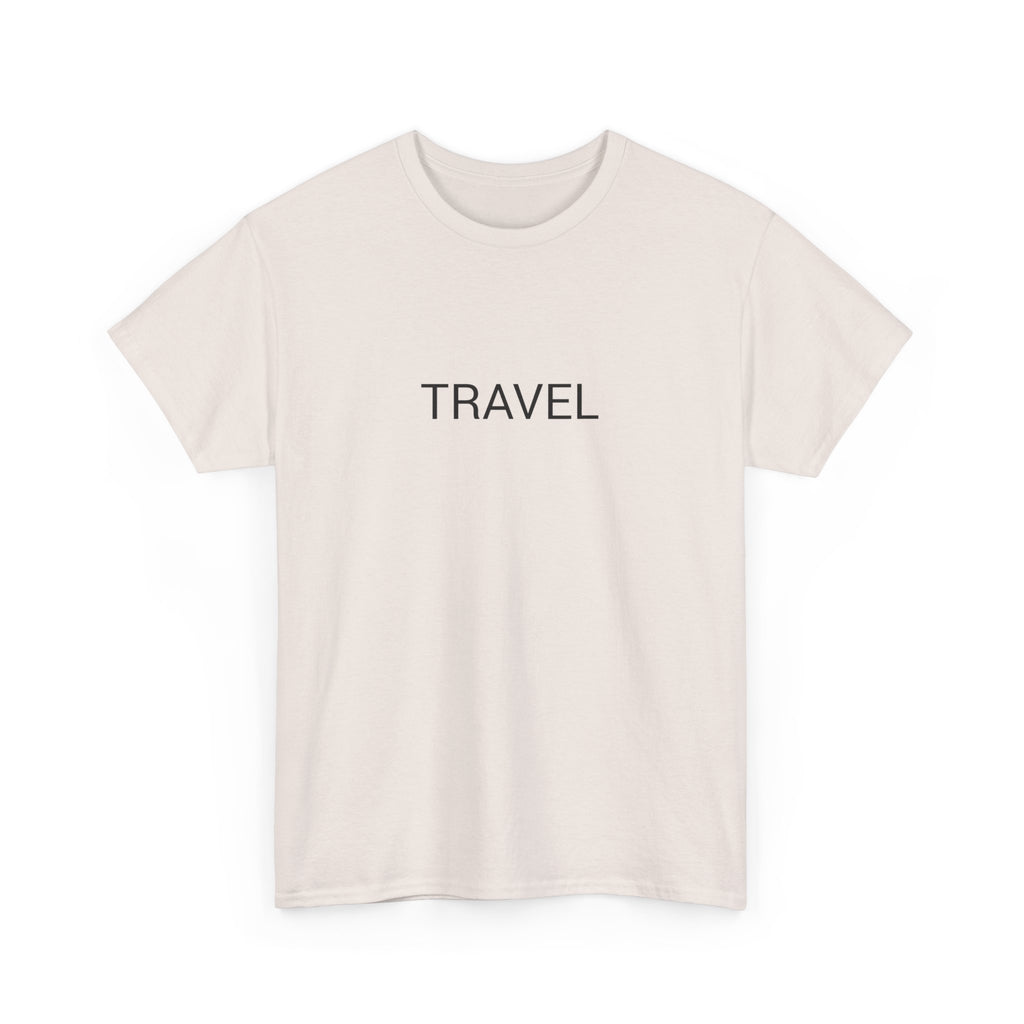 TRAVEL TEE BY CULTUREEDIT AVAILABLE IN 13 COLORS