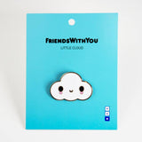 Little Cloud Enamel Pin by Friendswithyou x Third Drawer Down