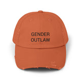 GENDER OUTLAW Distressed Cap in 6 colors