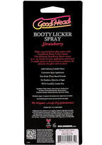 GoodHead Booty Licker Spray 1oz - Strawberry