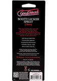 GoodHead Booty Licker Spray - Cherry 1oz