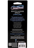 GoodHead Booty Licker Spray - Cotton Candy 1oz