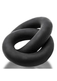 Oxballs Shackle Chained Linked Cock N Ball Rings Night Edition - Black