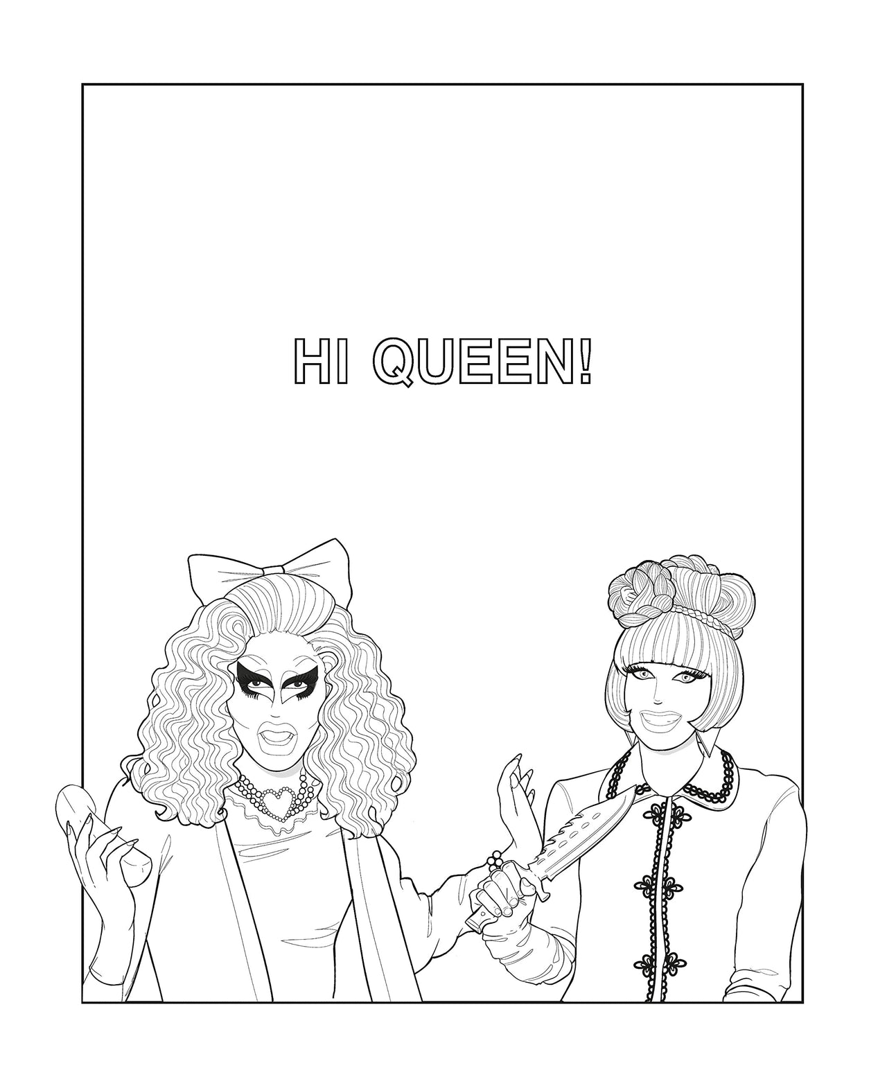 Coloring Trixy The official trixie and katya coloring book – CULTUREEDIT