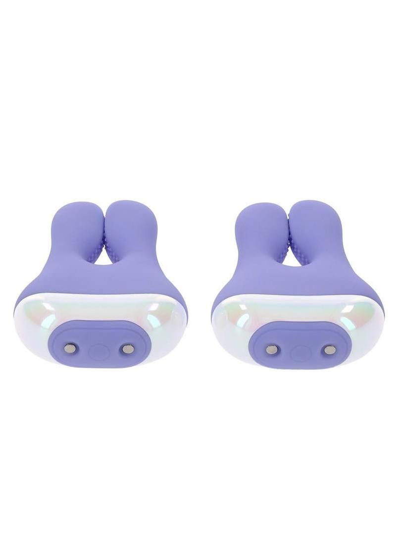 Playboy In A Pinch Nipple Clamps - Purple