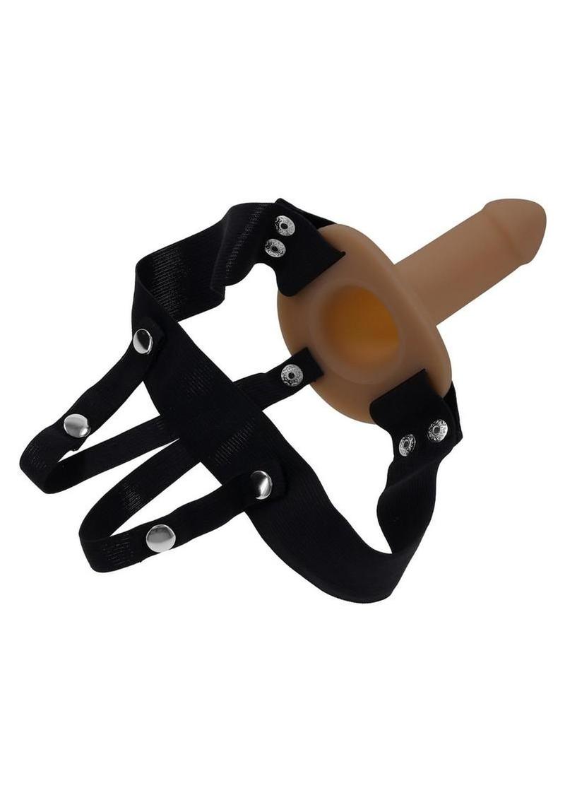 Selopa Our First Hollow Strap-On - Chocolate
