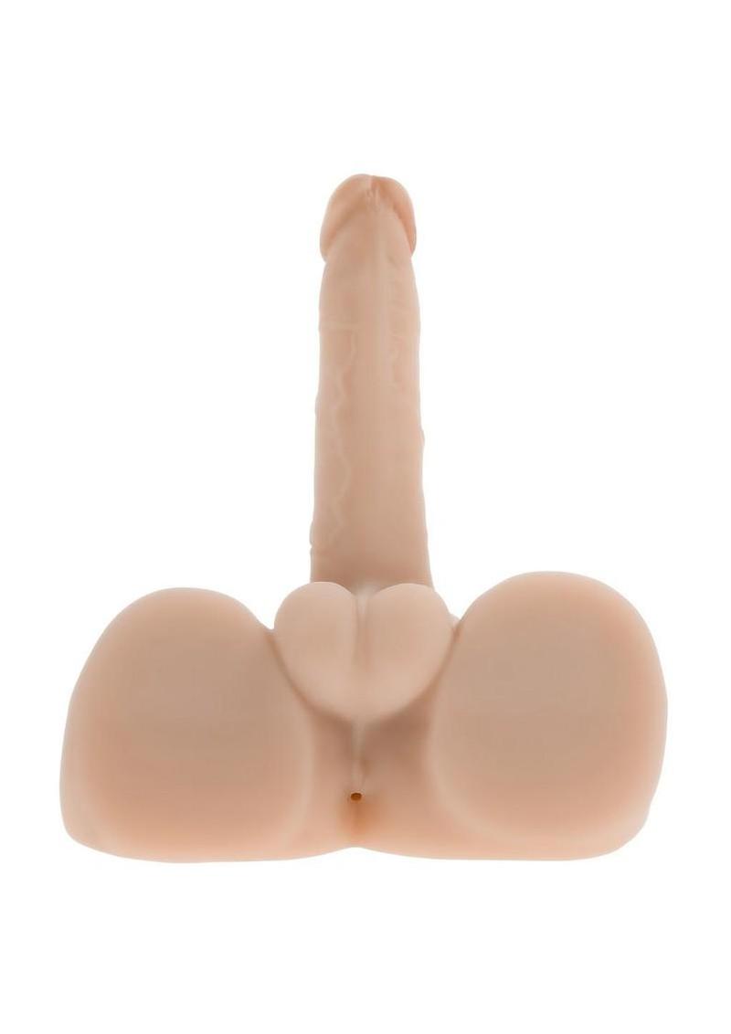 Easy Rider Thrusting Rechargeable Vibrator - Vanilla