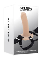 Selopa Our First Hollow Strap-On - Vanilla