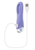 Selopa In A Flap Swing Rechargeable Silicone Suspended Flapper Vibrator - Purple